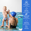 TRISWIM Kids Chlorine Removal Shampoo 8.5oz | lime + tropical mango